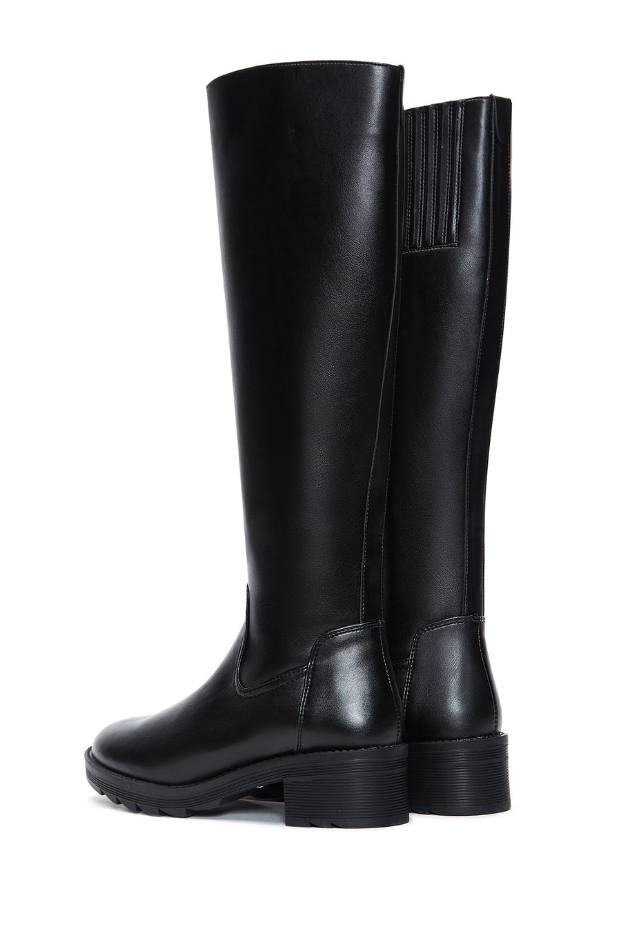 Women's Black Zippered Boots