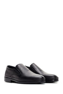 Men's Black Leather Classic Loafer | Derimod