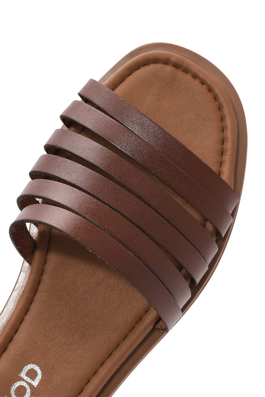 Women's Brown Ankle-Strap Leather Bodrum Sandals
