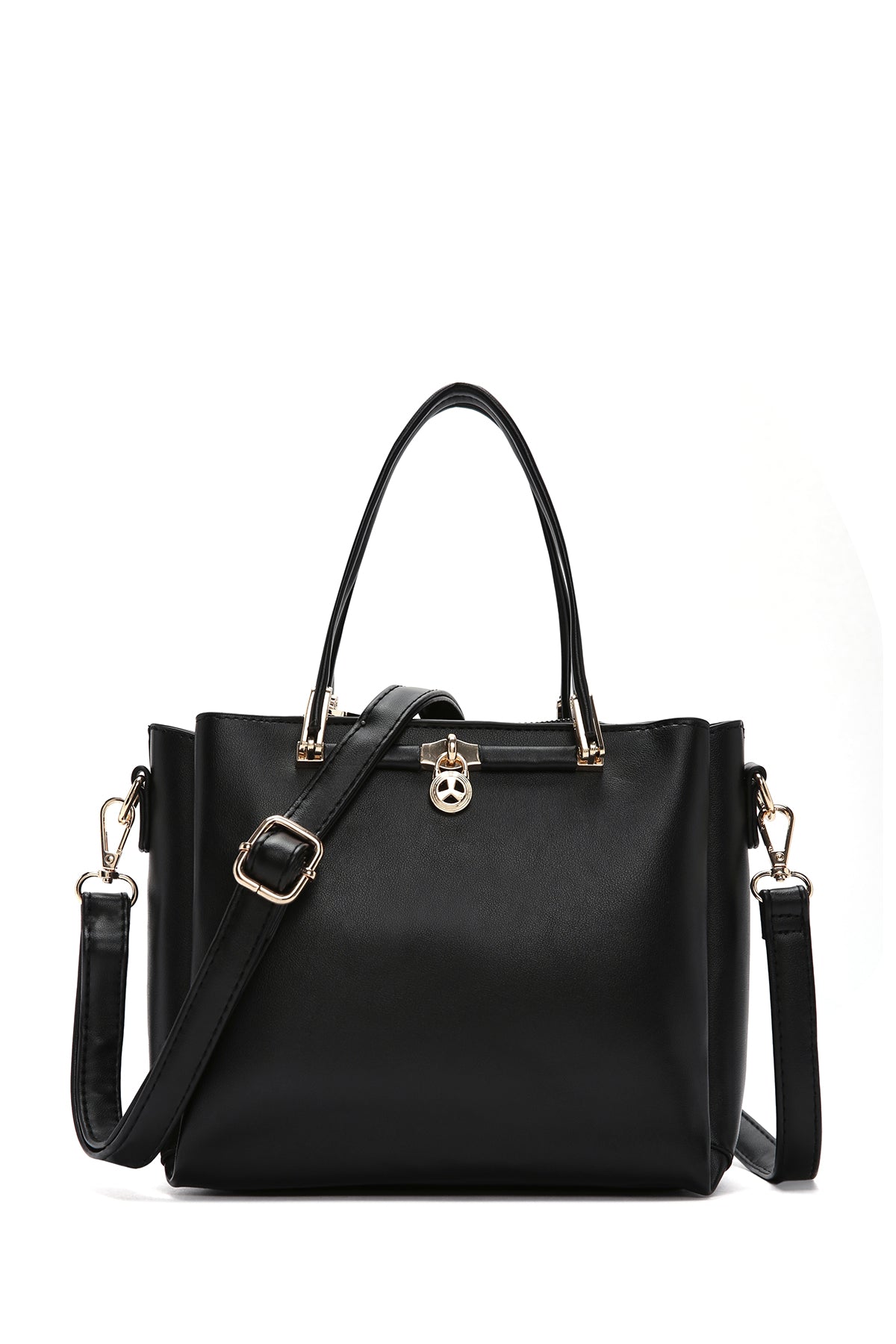 Women's Black Long Strap Shoulder Bag 23WBD2603FT | Derimod