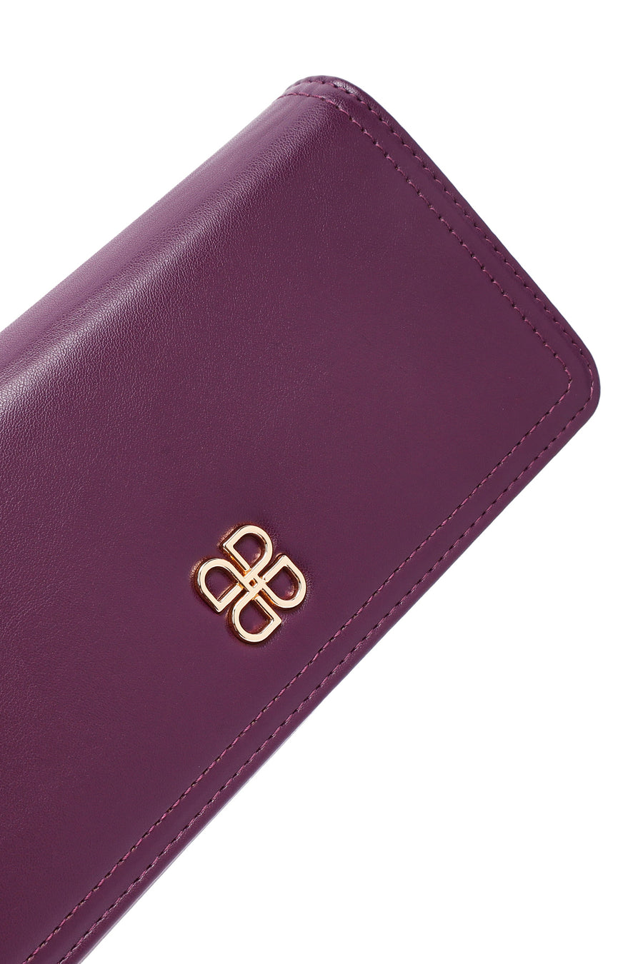 Women's Purple Strap Detailed Wallet