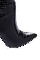 Women's Black Thin Heeled Boots | Derimod