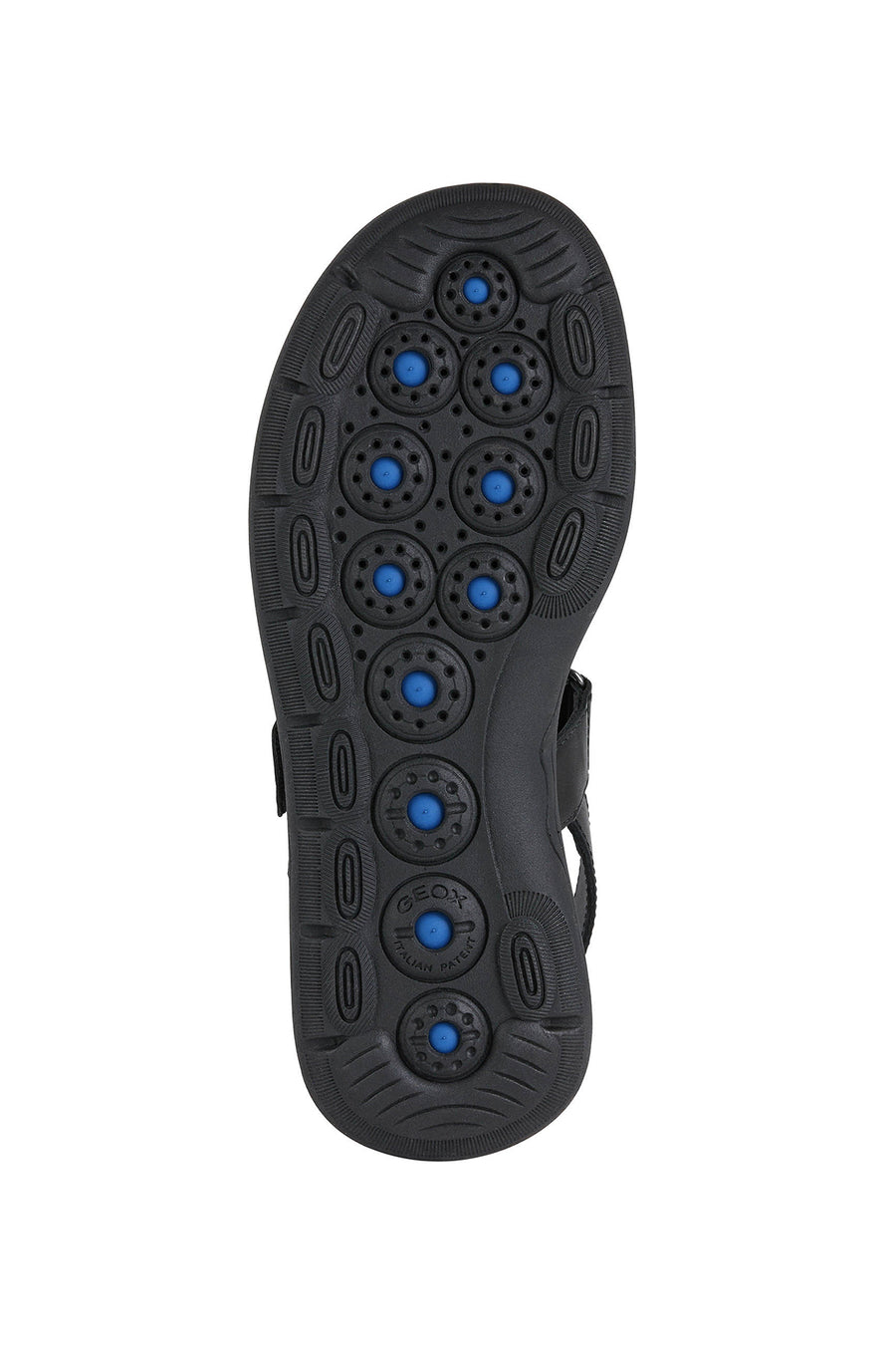 Geox Kadın Siyah Spherica Ec5w Düz Sandalet