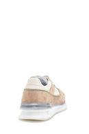 Erkek Bej Deri Sneaker | Derimod