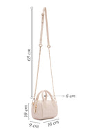 Women's Cream Long Strap Crossbody Bag | Derimod