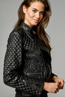 Kendall Women's Leather Jacket | Derimod