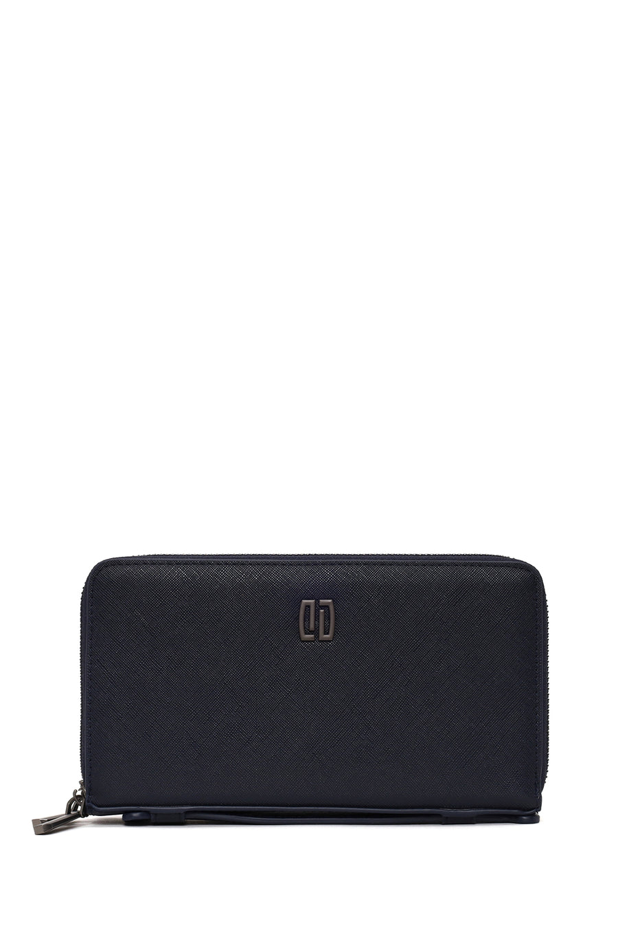 Male Navy Leather Wallet