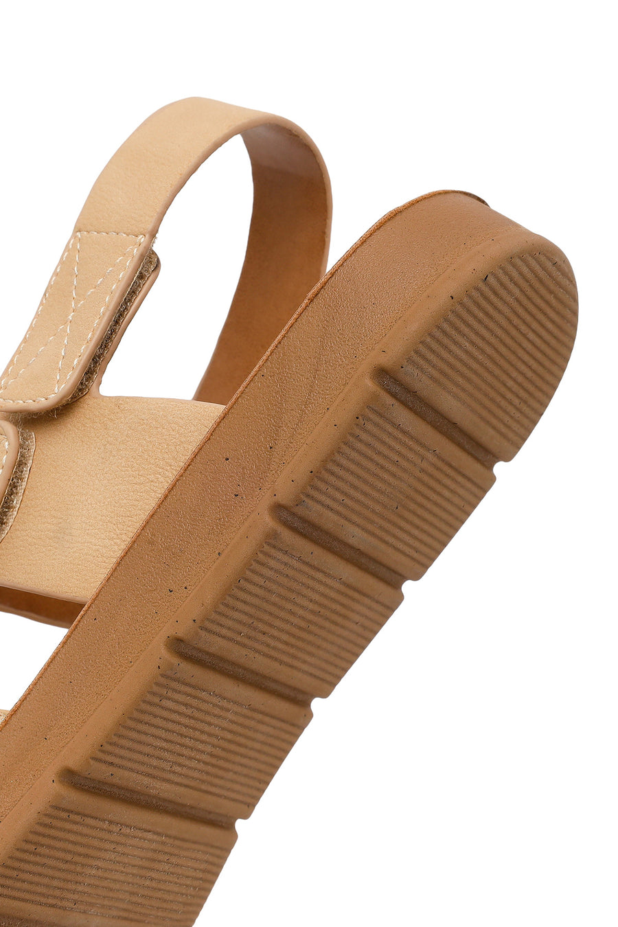 Women's Tan Strappy Sandals