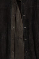 Olise Male Black Suede Jacket | Derimod