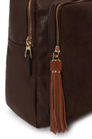 Woman Brown Casual Backpack | Derimod