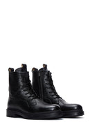 Men's Black Leather Boots | Derimod