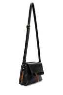 Women's Black Long Strap Crossbody Bag | Derimod