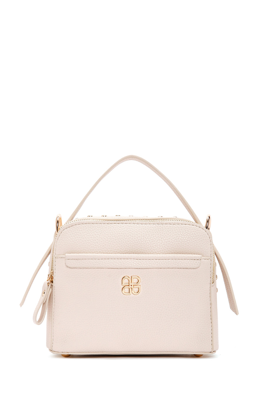 Women's Off-White Studded Crossbody Bag