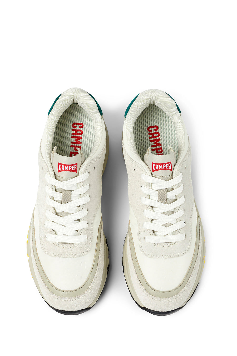 Camper Kadın Bej Drift Deri Sneaker