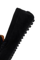 Men's Black Suede Leather Casual Loafer | Derimod