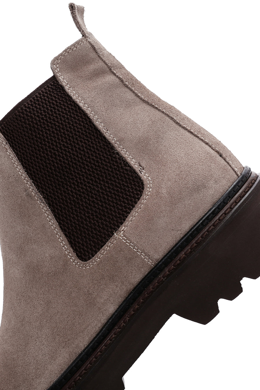 Men's Mink Suede Leather Chelsea Boots