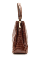 Women's Crocodile Detailed Shoulder Bag | Derimod