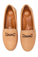 Women's Leather Casual Wedge Heel Shoes | Derimod