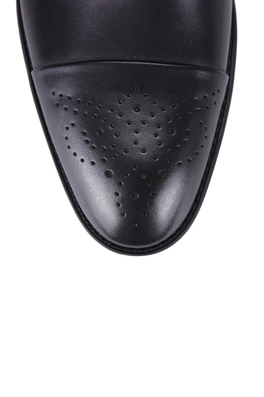 Rubber Sole Men's Leather Shoes