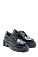 Women's Leather Patent Leather Shoes | Derimod