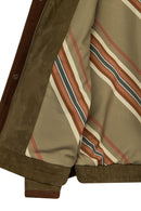 Liberty Woman Khaki Suede Jacket | Derimod