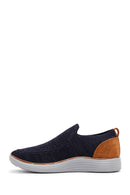 Derimod Zero Men's Navy Blue Thick Soled Sneaker | Derimod