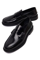 Erkek Siyah Deri Klasik Loafer | Derimod