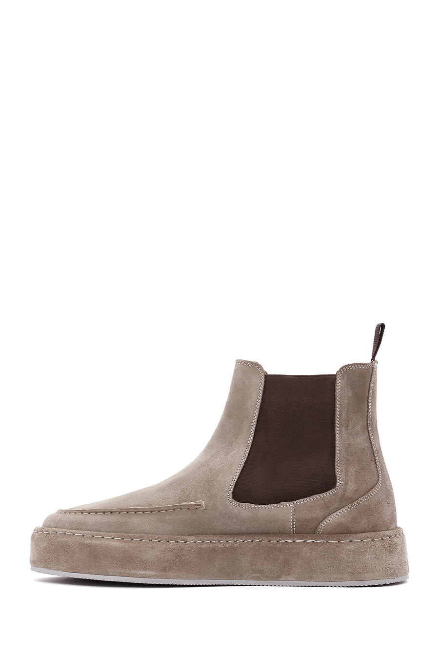 Men's Mink Leather Chelsea Boots