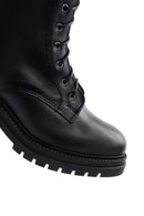 Women's Black Leather Boots | Derimod