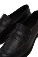 Kadın Siyah Deri Loafer | Derimod