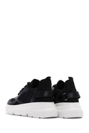 Women's Black Thick Soled Sneaker | Derimod