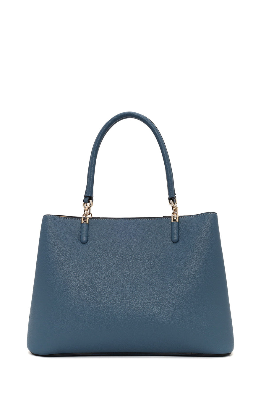 Woman Blue Long-Strap Shoulder Bag