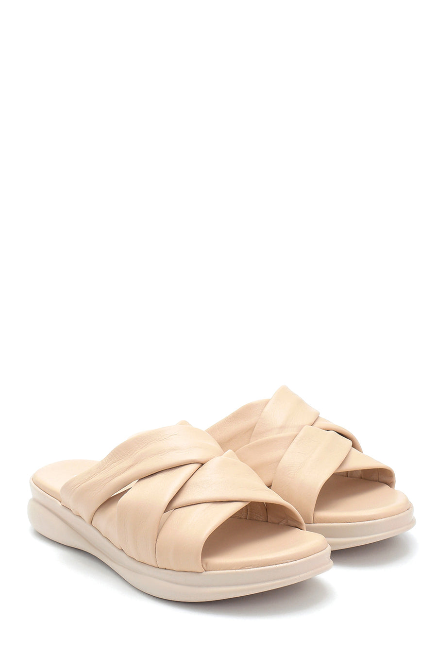 Women's Leather Slippers