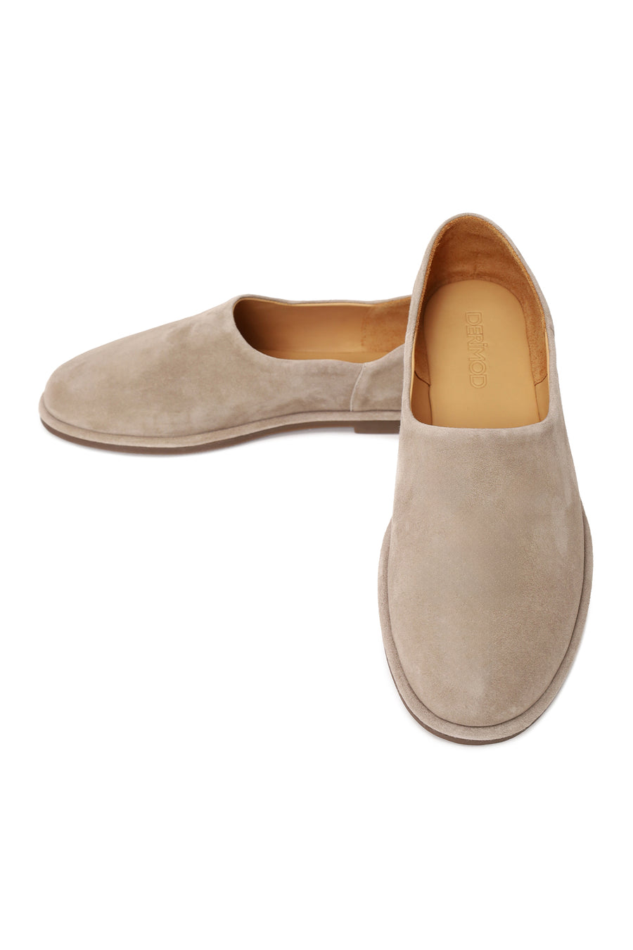 Male Beige Suede Loafer