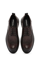 Derimod Fly Male Brown Lace-up Leather Casual Shoes | Derimod