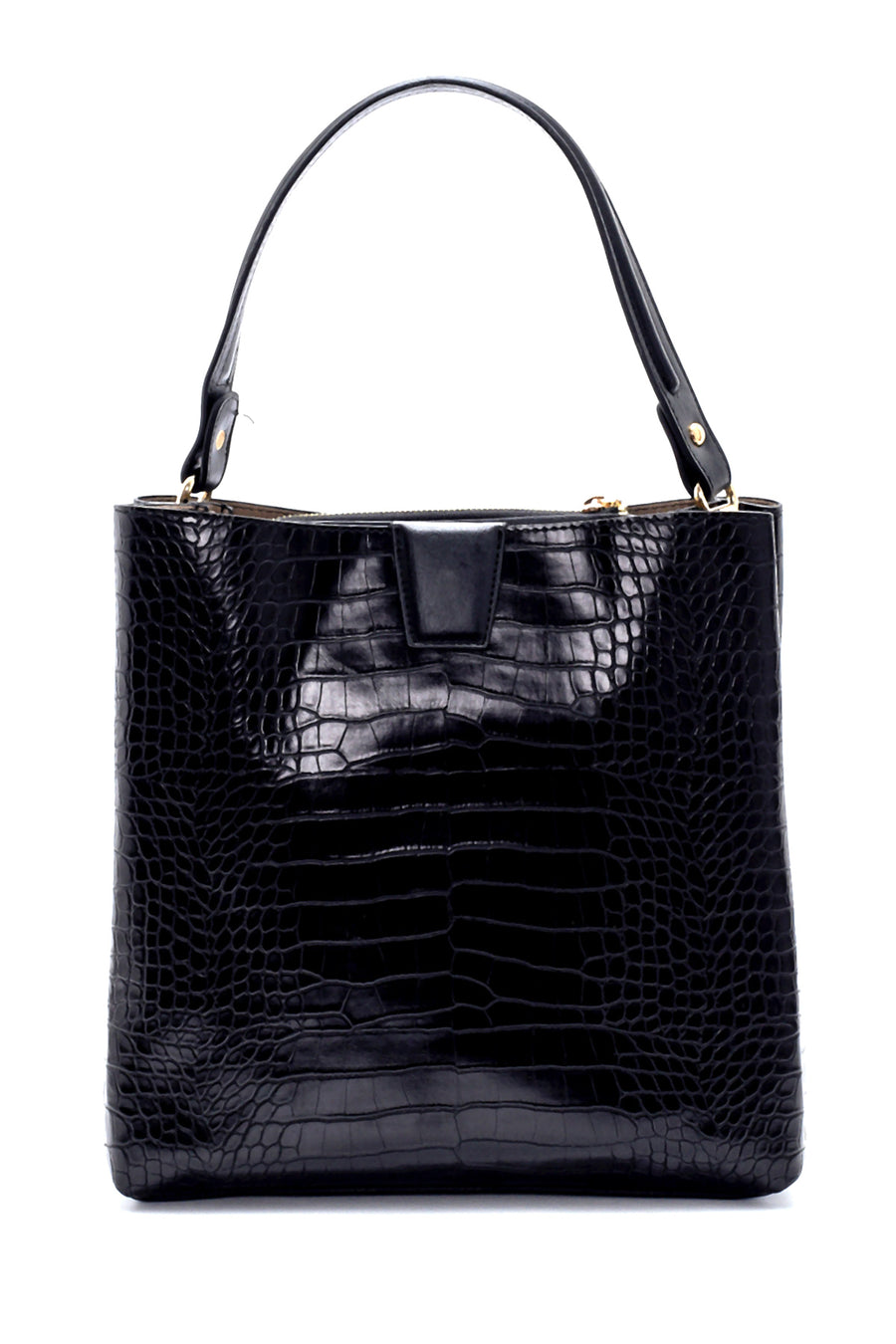 Women's Crocodile Patterned Shoulder Bag