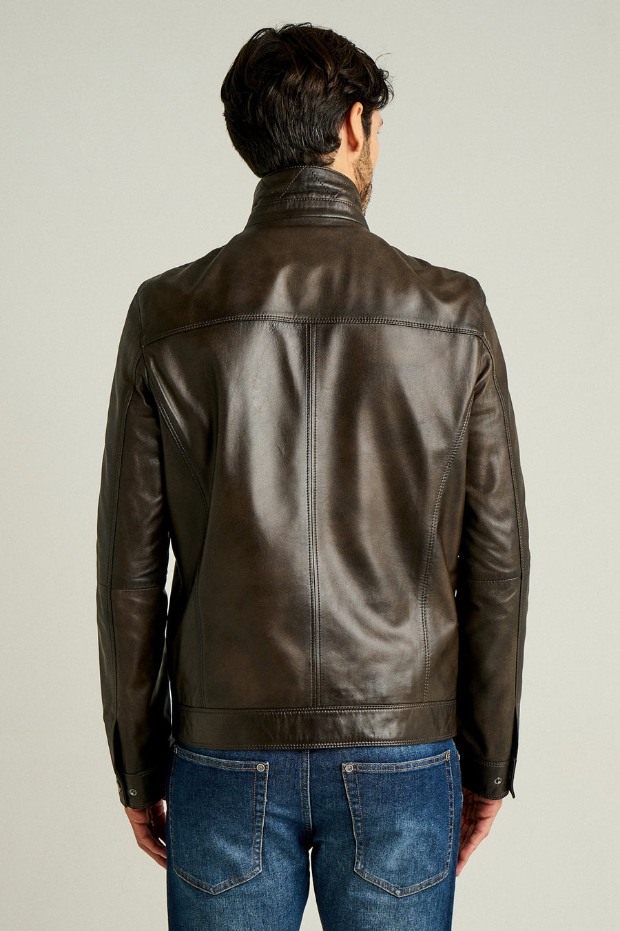 NICO MEN'S LEATHER JACKET