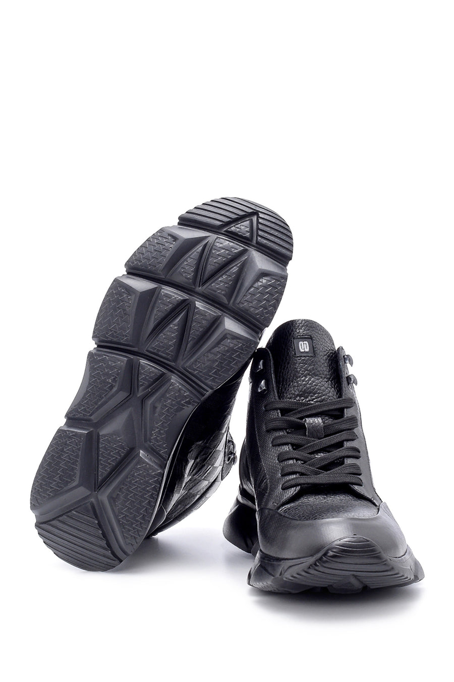 Men's Leather Printed Boots