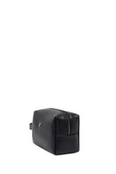Men's Black Leather Mini Handbag | Derimod
