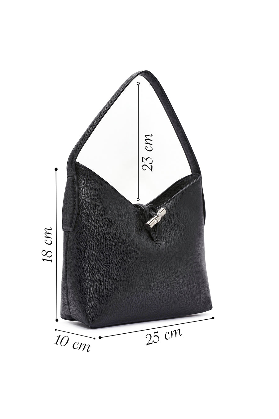 Women's Black Casual Shoulder Bag