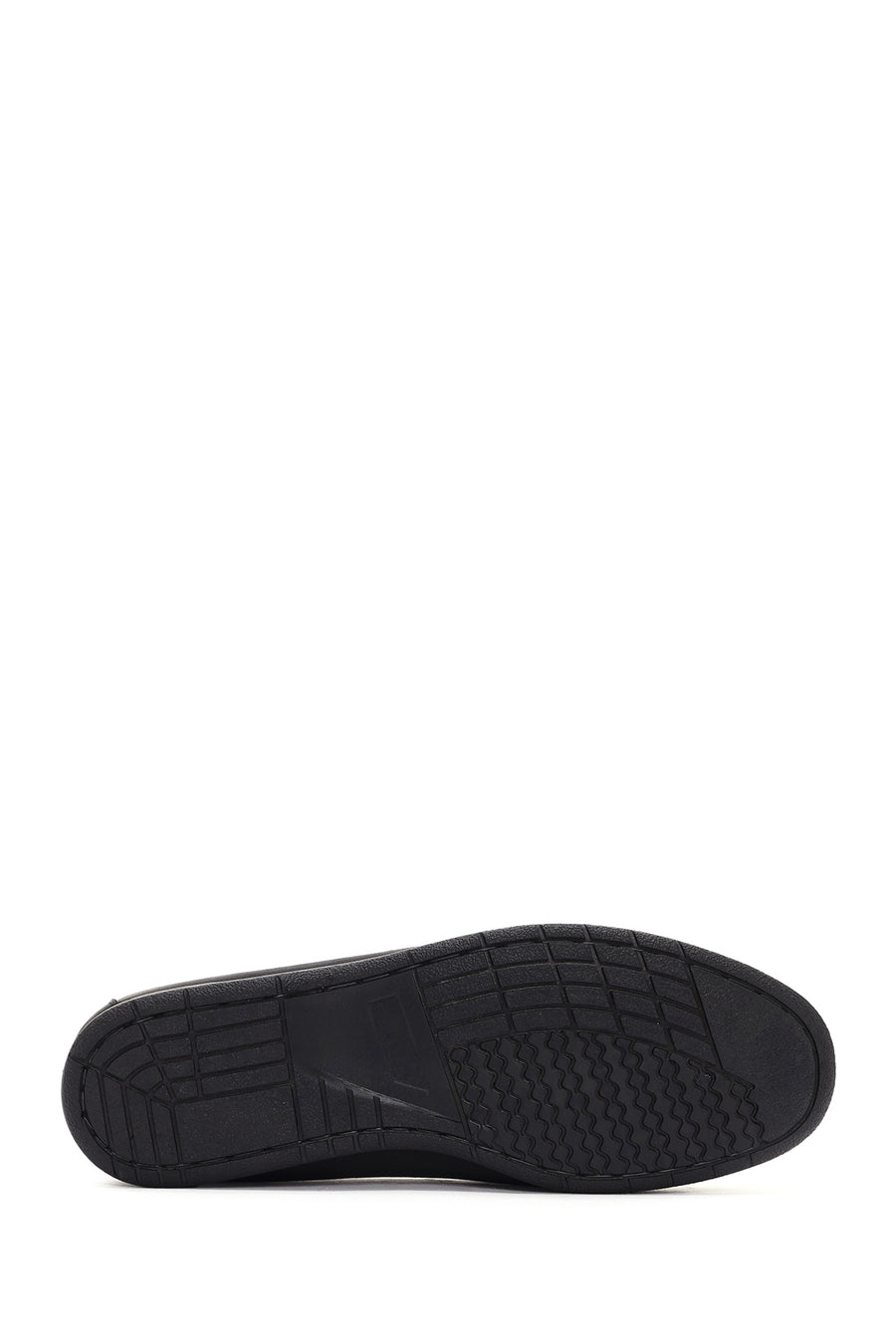 Men's Black Leather Comfort Loafer