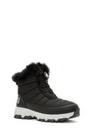 Derimod Dry Women's Black Lace-Up Thick-Soled Waterproof Outdoor Boots | Derimod