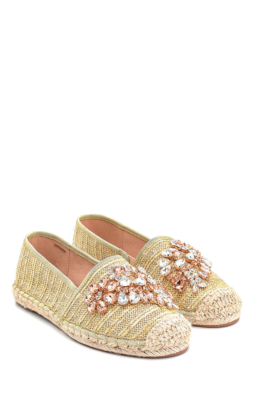 Kadın Taş Detaylı Espadril