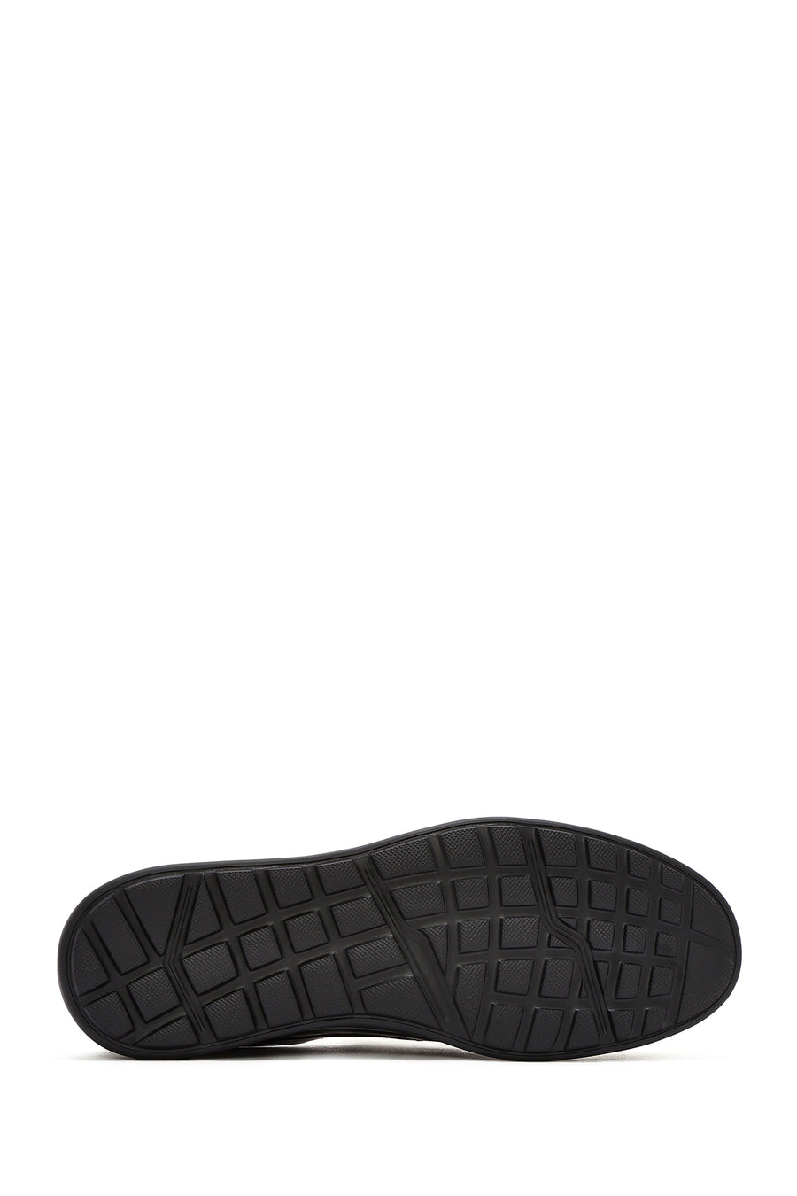 Erkek Siyah Rugan Deri Klasik Loafer