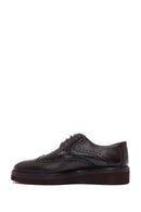 Men's Brown Laced Leather Classic Shoes | Derimod