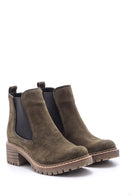 Women's Suede Leather Boots | Derimod