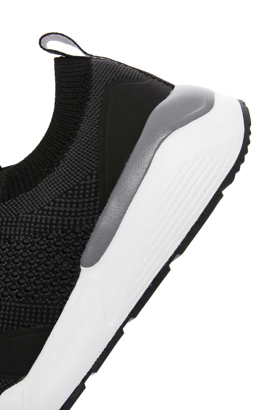 Derimod Zero Men's Black Lace-Up Thick Soled Fabric Sneaker