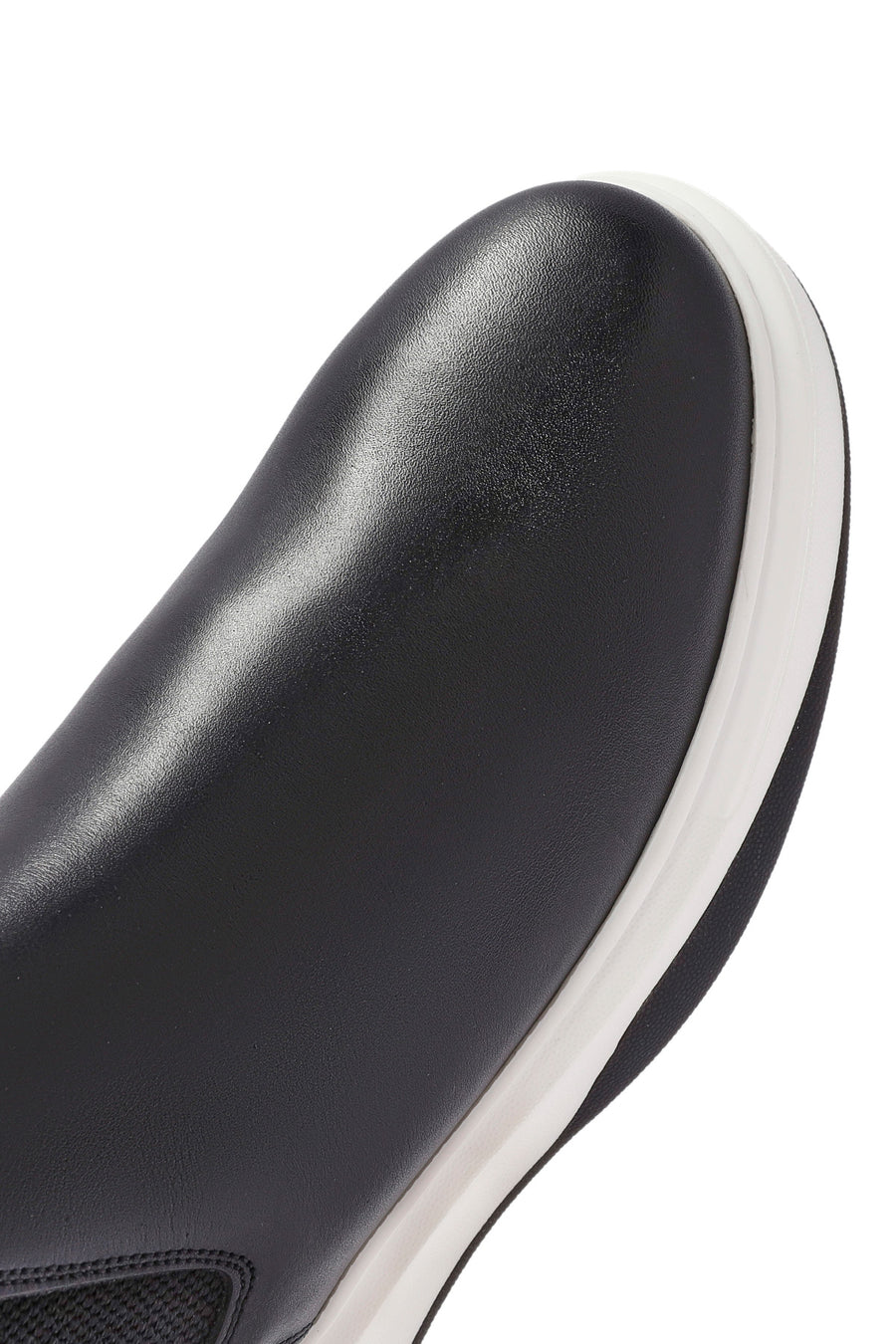 Men's Black Leather Chelsea Boots