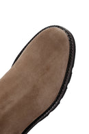 Men's Brown Casual Suede Leather Chelsea Boots | Derimod