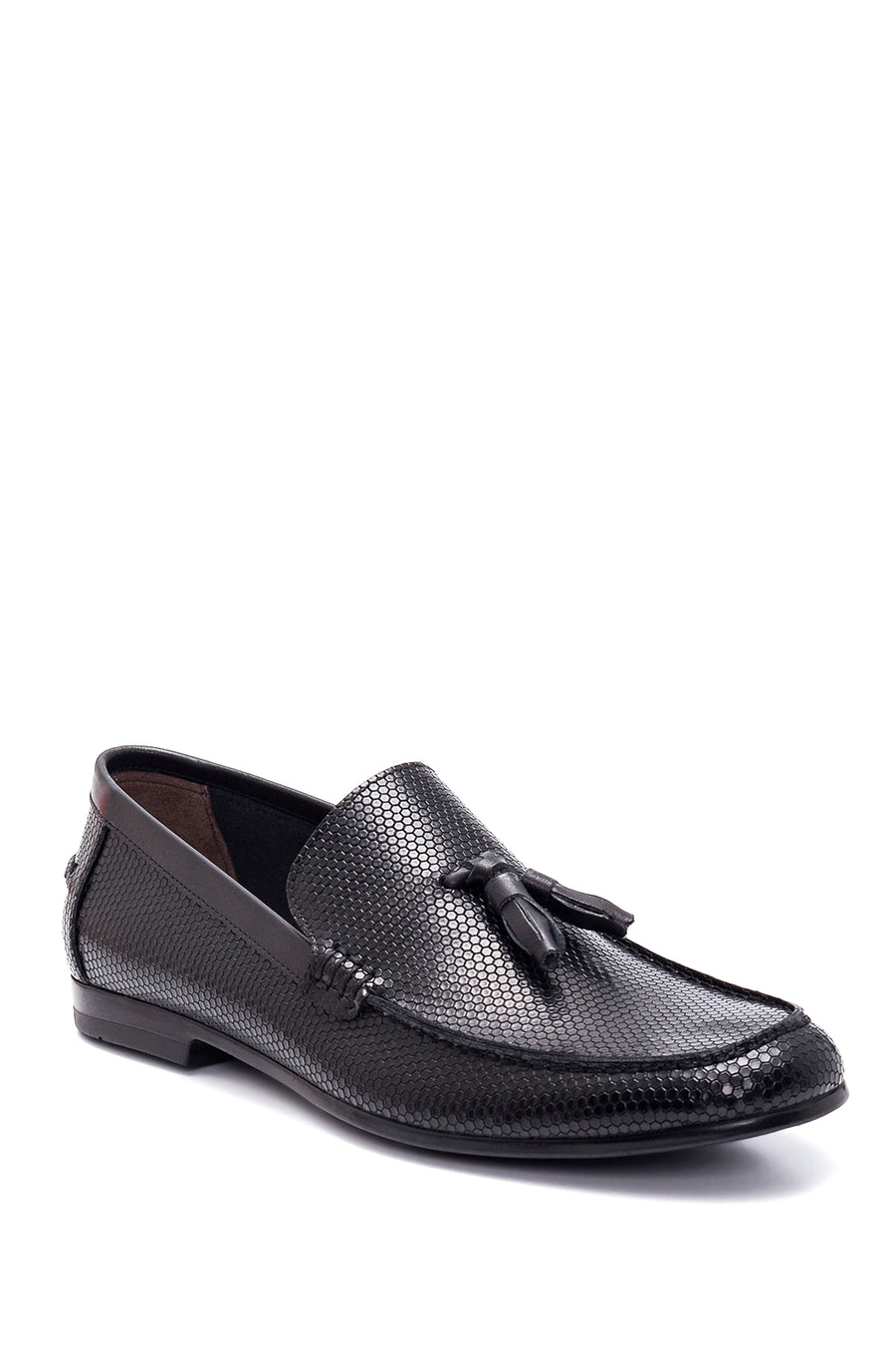 Men's Leather Printed Loafer